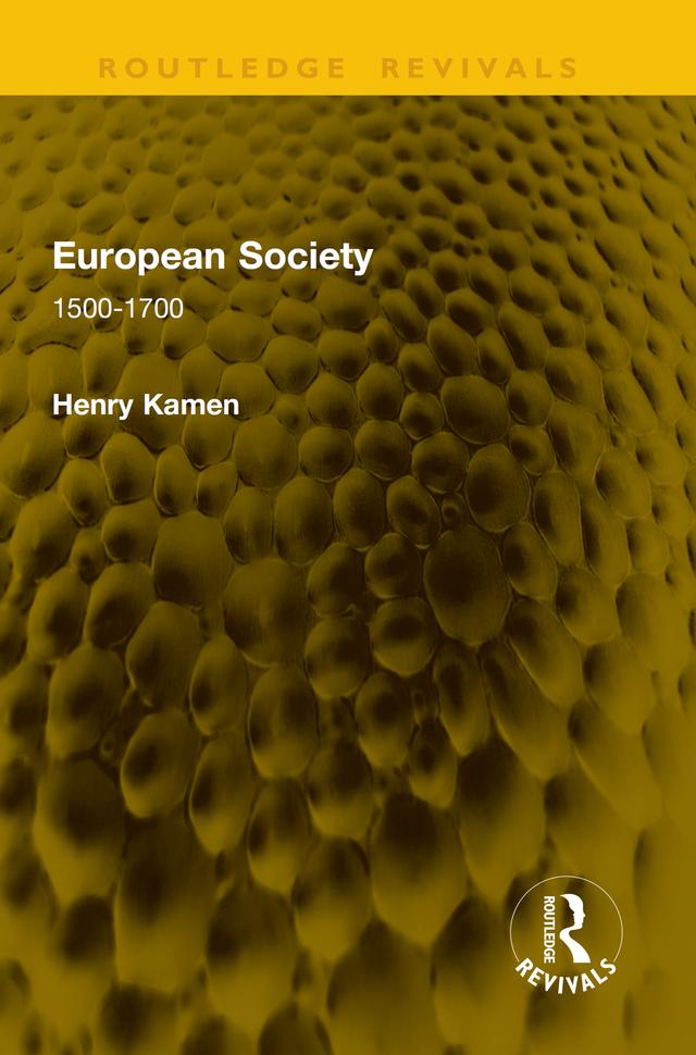 European Society by Henry Kamen