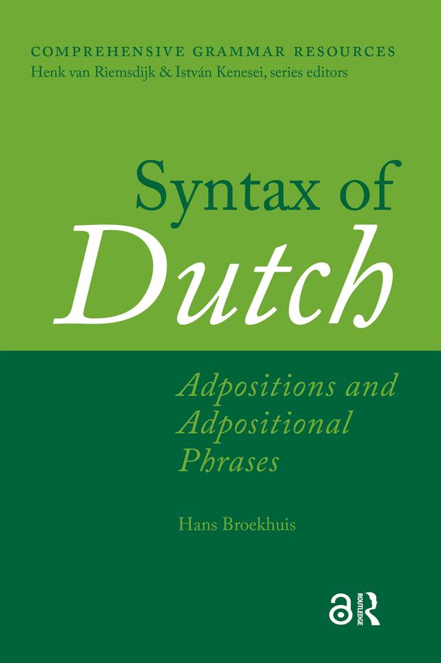 Syntax of Dutch by Hans Broekhuis