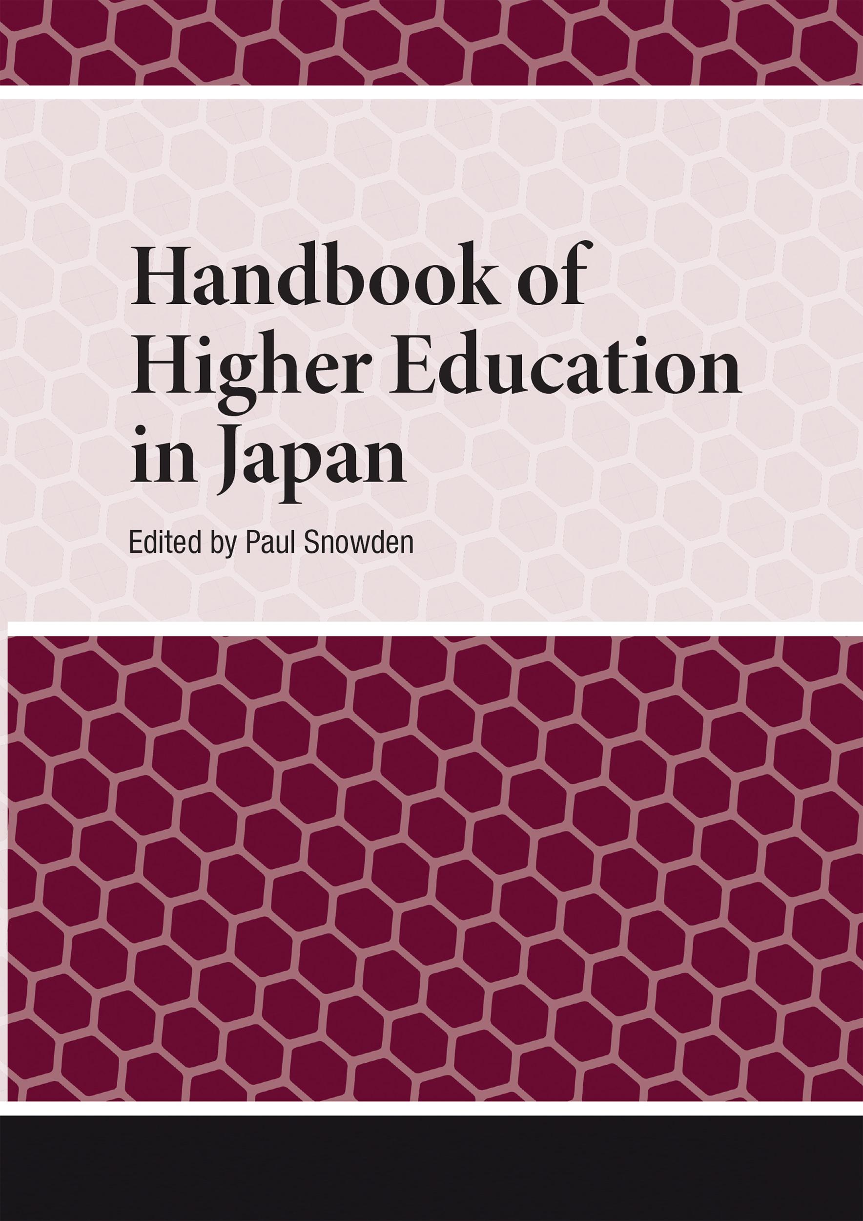 Handbook of Higher Education in Japan