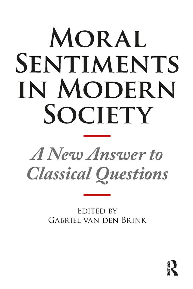 Moral Sentiments in Modern Society by Gabriël van den Brink, Gioia Marini