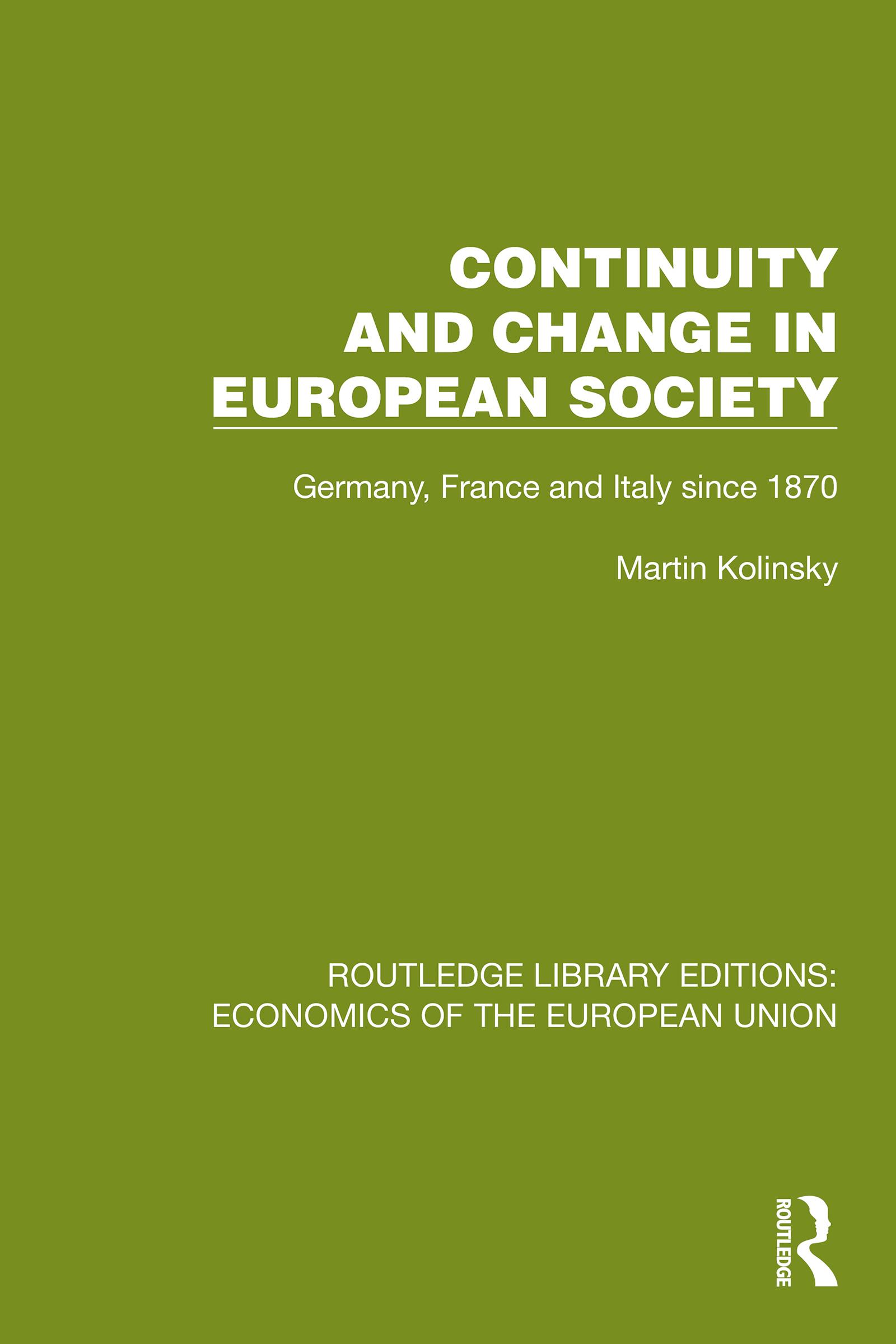 Continuity and Change in European Society