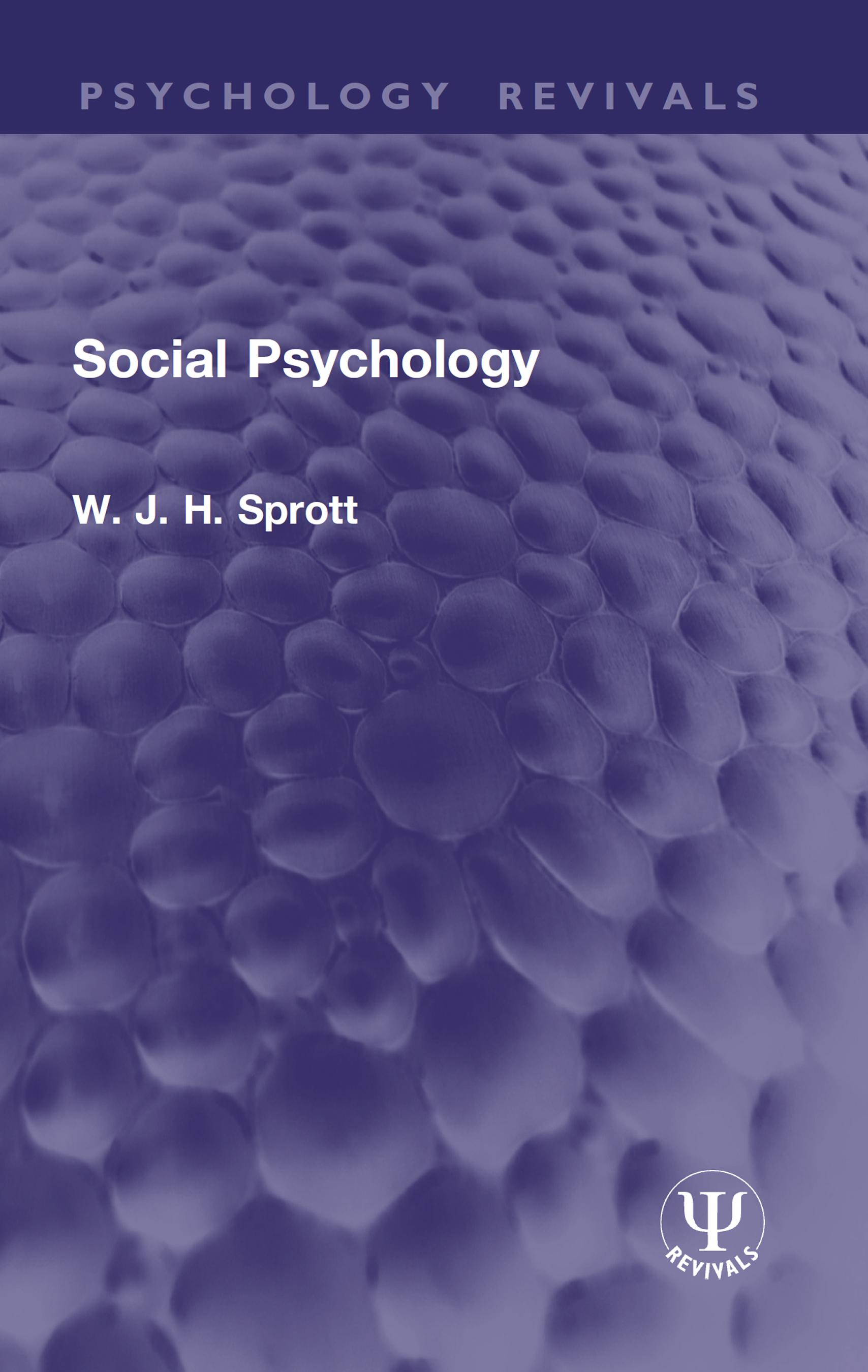 Social Psychology