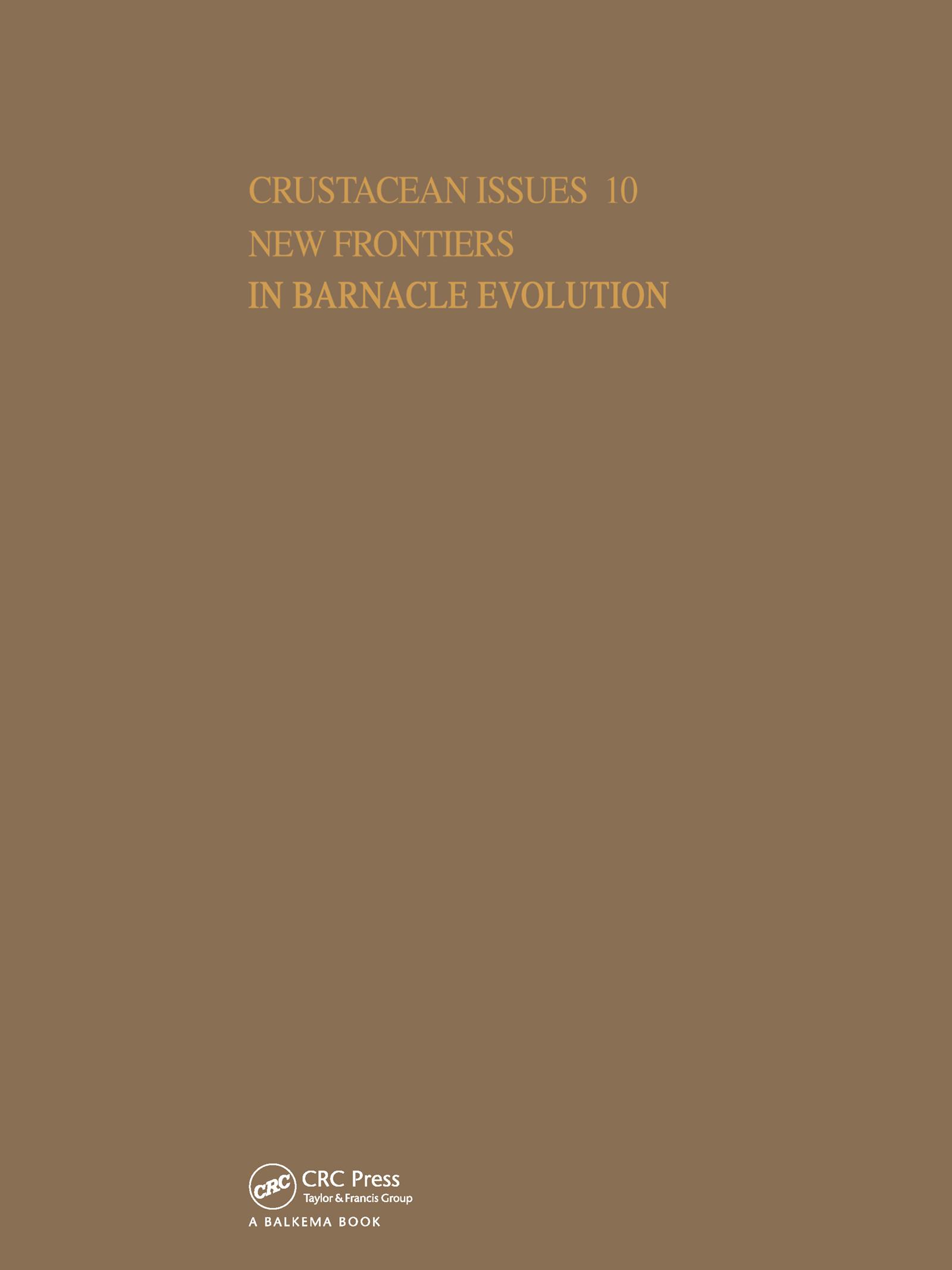New Frontiers in Barnacle Evolution