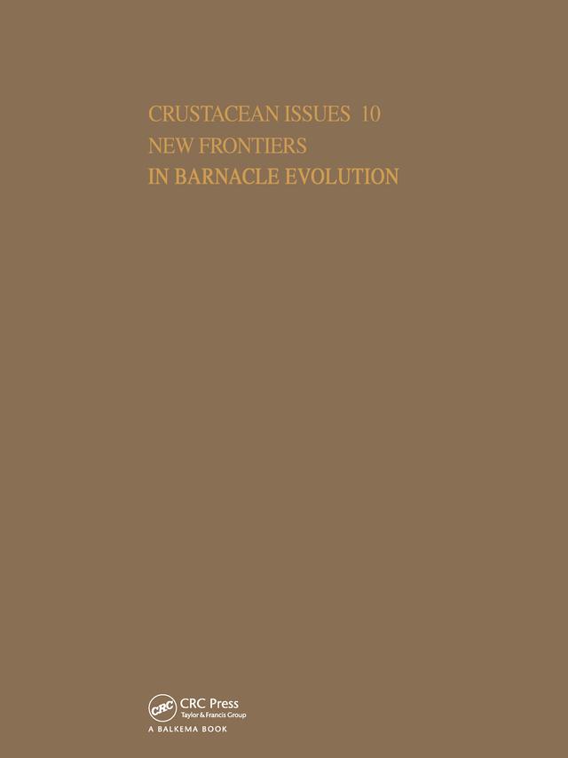 New Frontiers in Barnacle Evolution by Frederick R. Schram