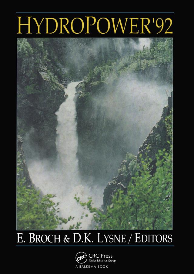 Hydropower '92 by D.K. Lysne, E. Broch