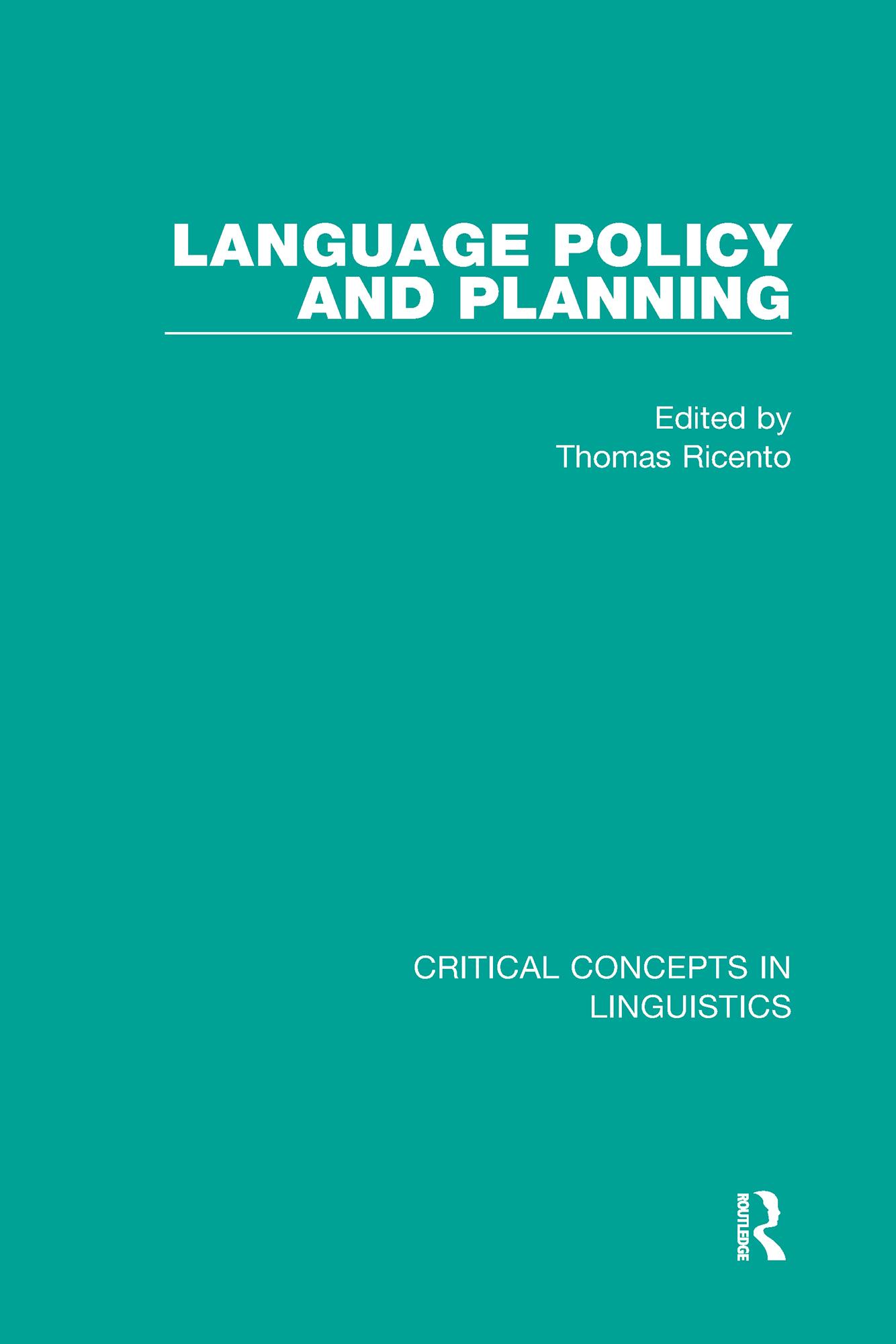 Language Policy and Planning