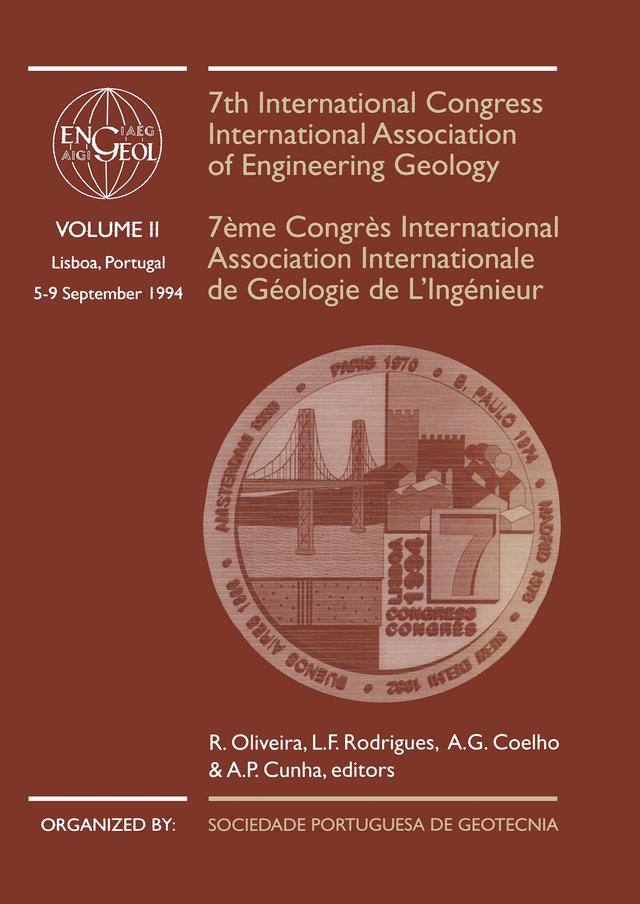 7th International Congress International Association of Engineering Geology, volume 2 by R. Oliveira
