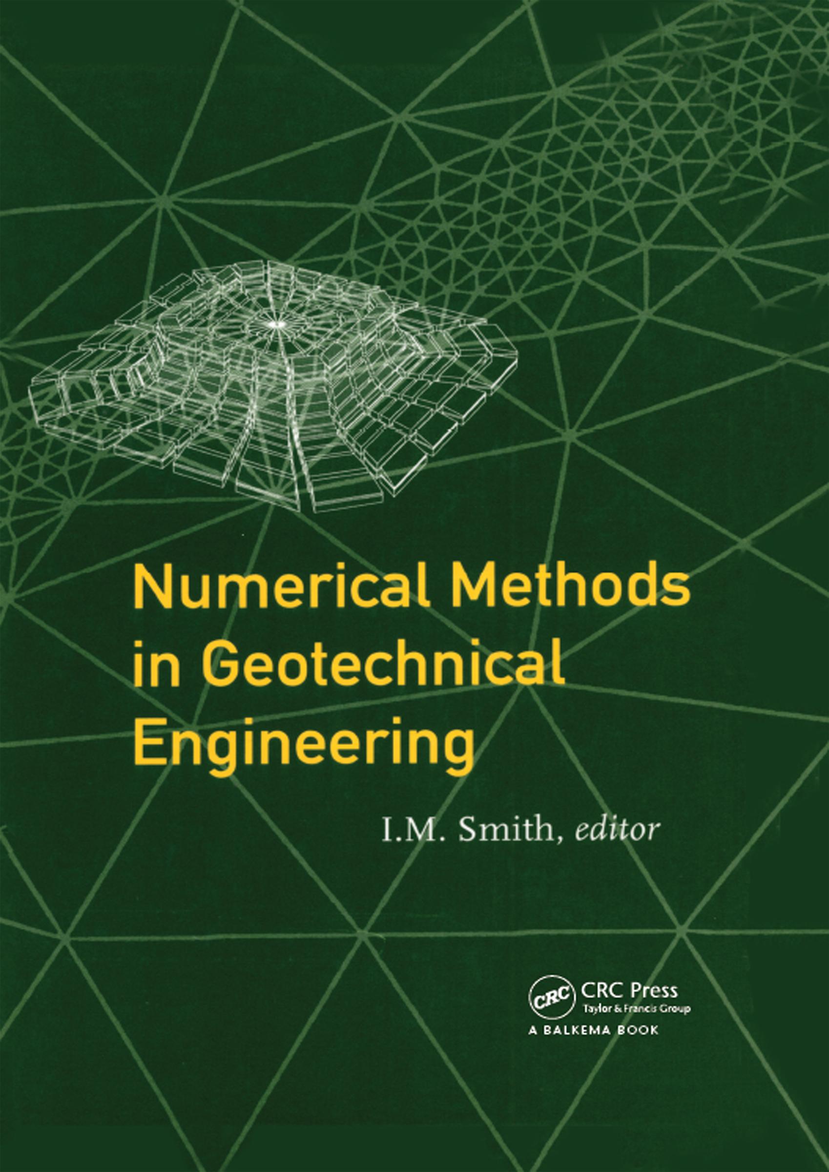 Numerical Methods in Geotechnical Engineering