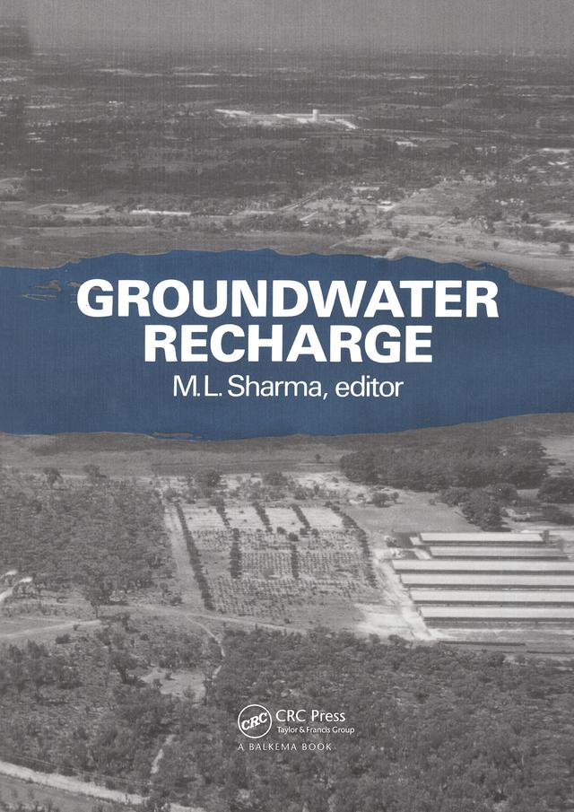 Groundwater Recharge by M.L. Sharma