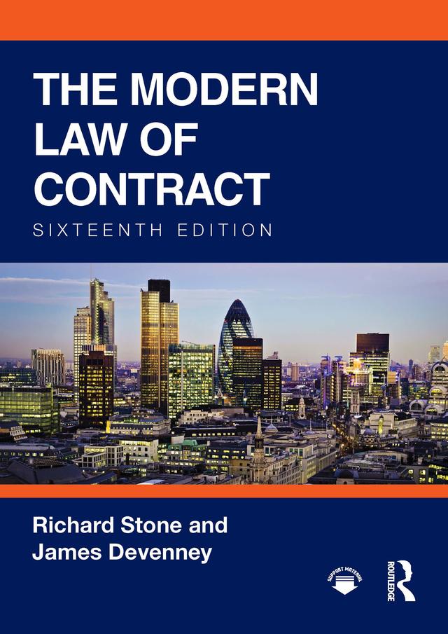 The Modern Law of Contract by James Devenney, Richard Stone