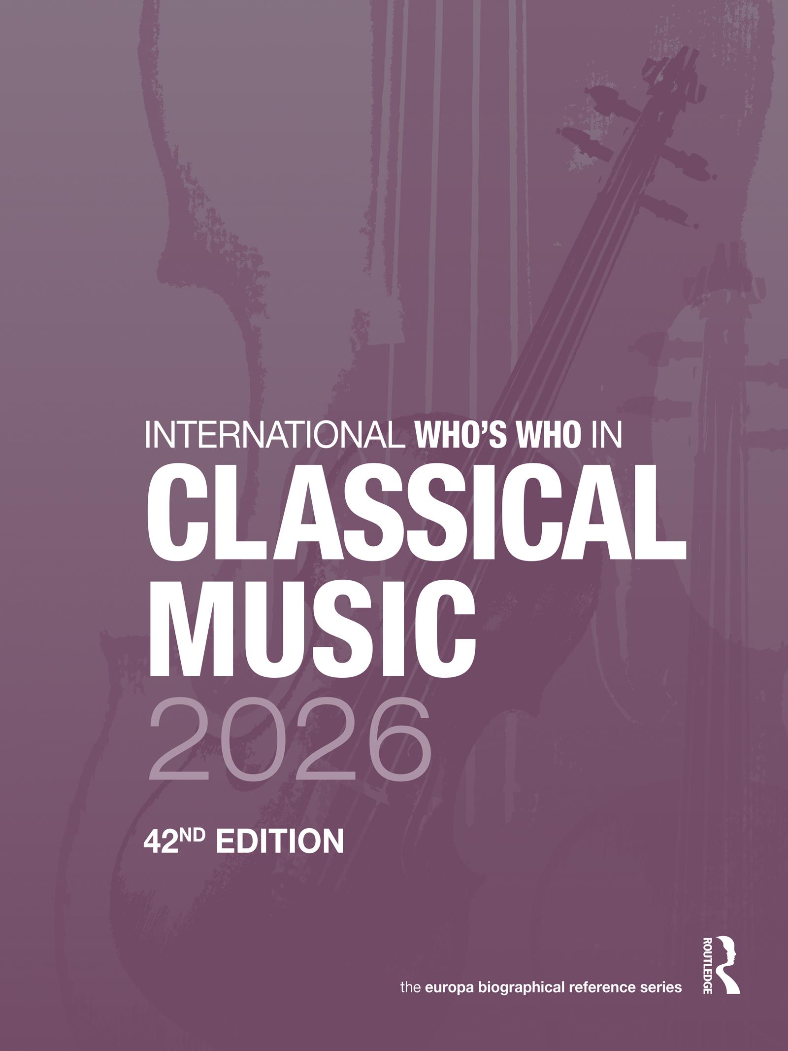 International Who’s Who in Classical Music 2026
