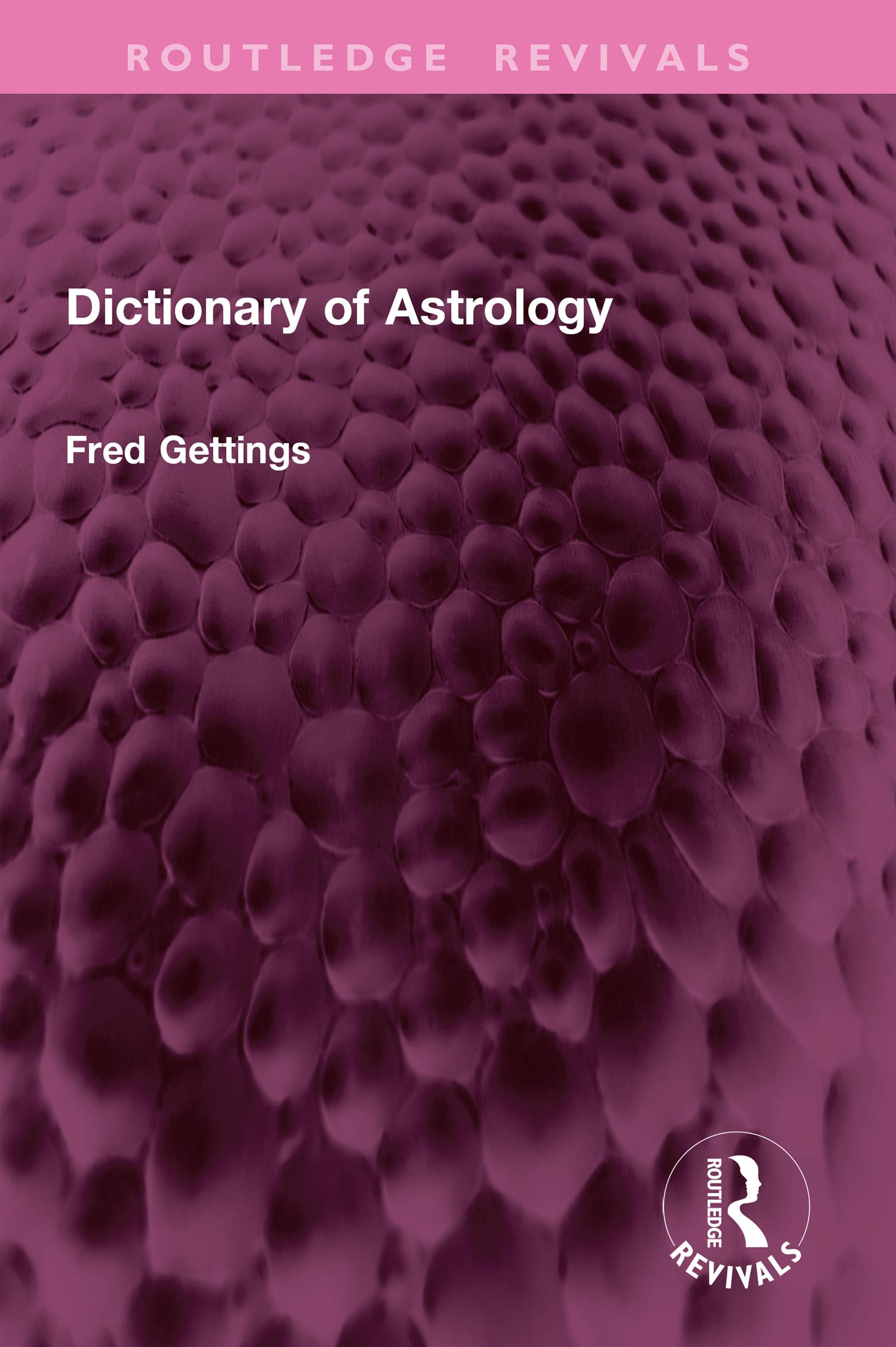 Dictionary of Astrology