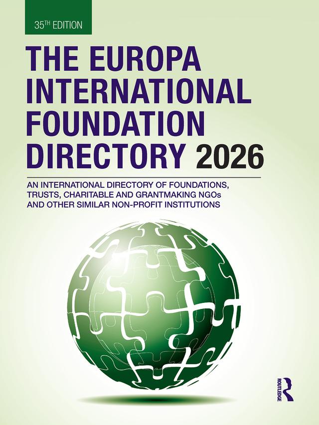 The Europa International Foundation Directory 2026 by Europa Publications