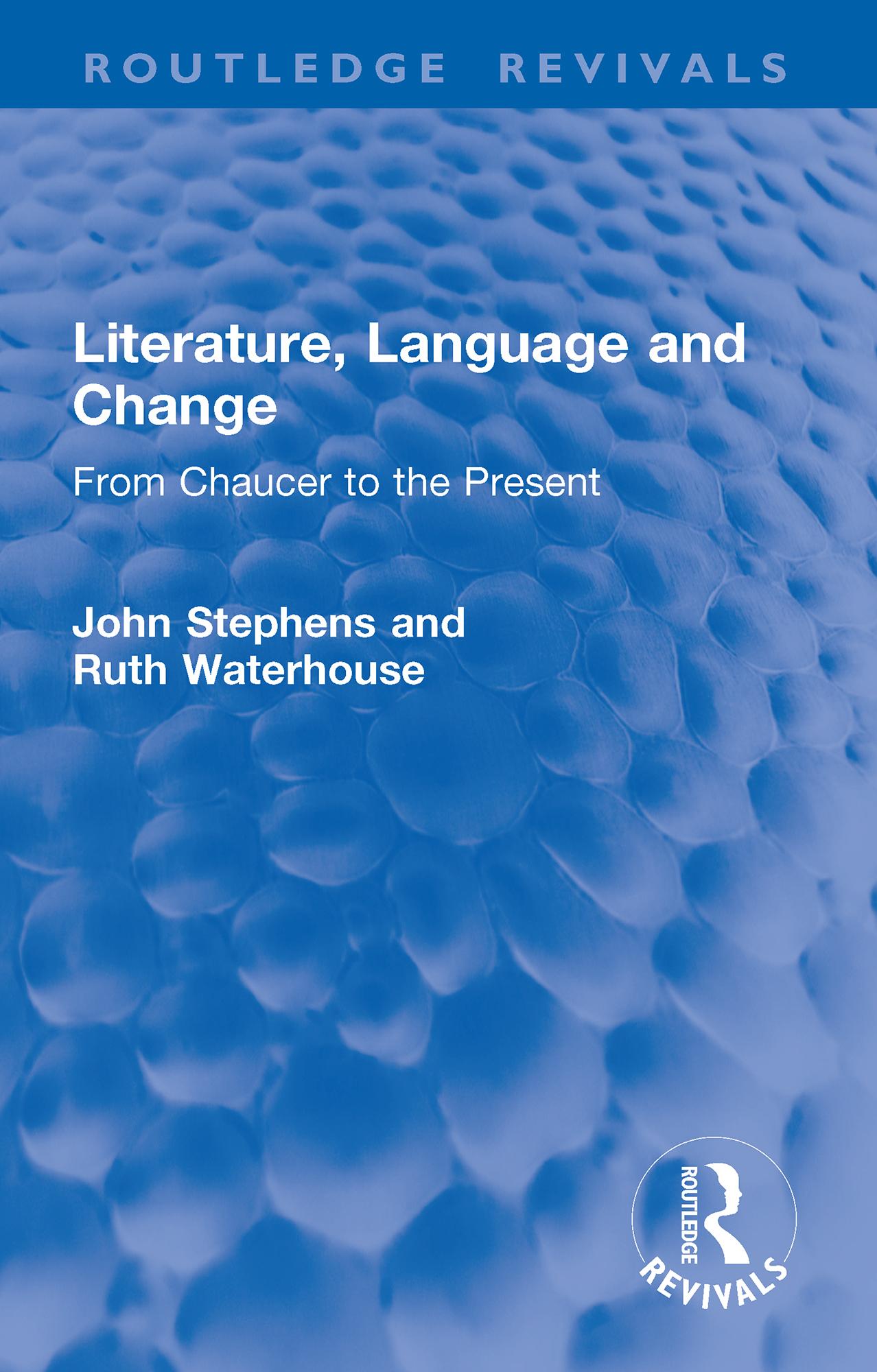 Literature, Language and Change