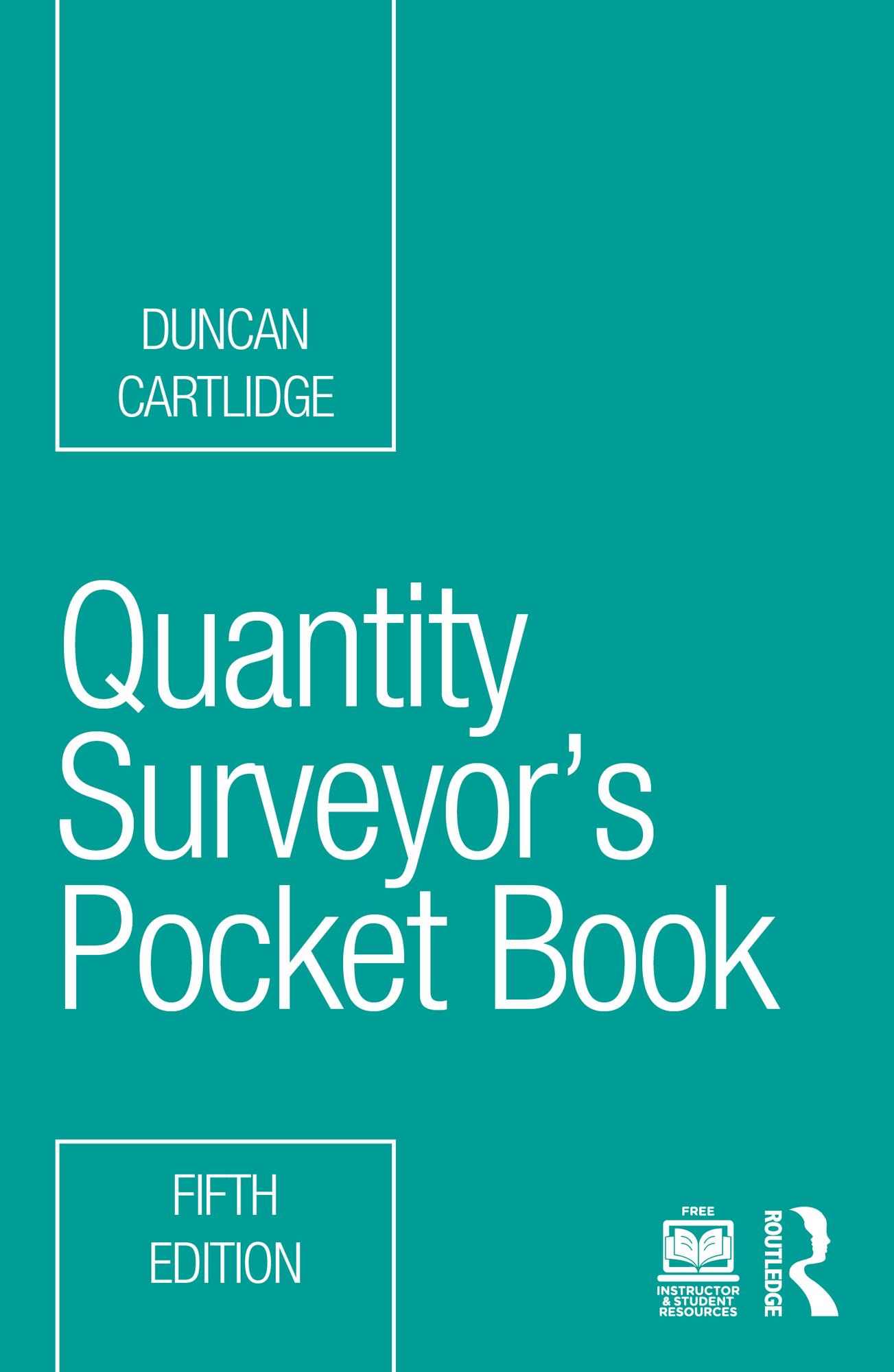 Quantity Surveyor's Pocket Book