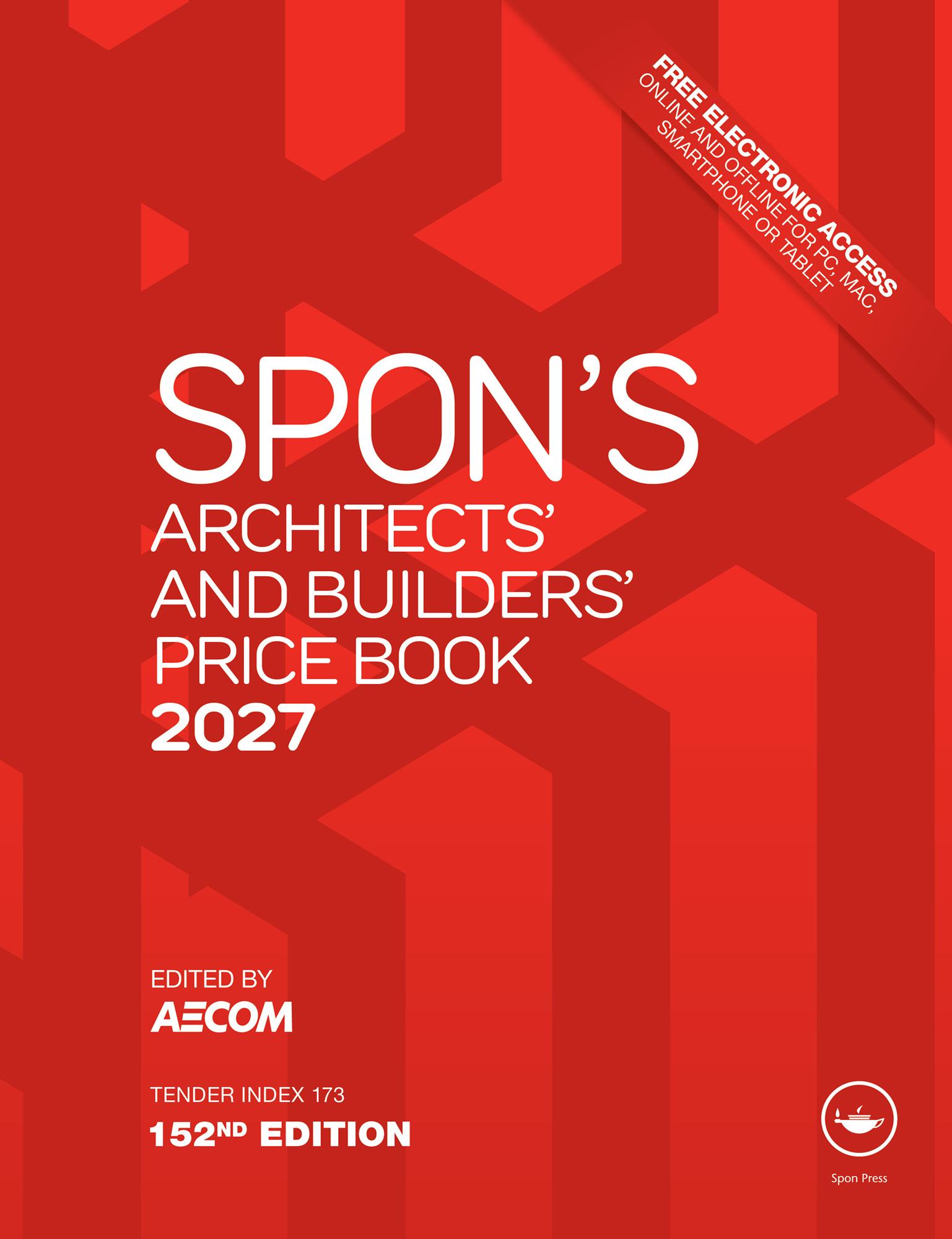 Spon's Architects' and Builders' Price Book 2027
