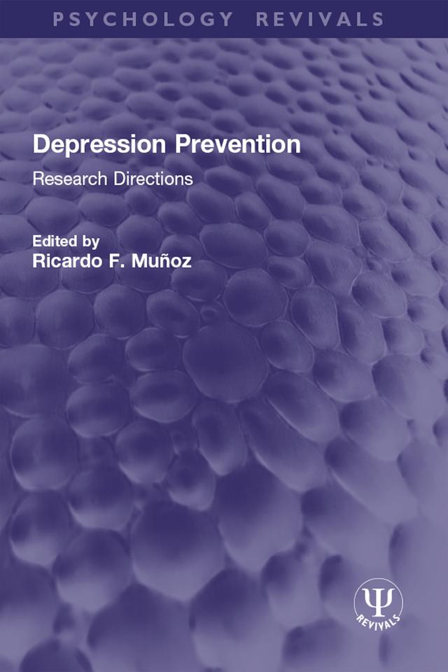 Depression Prevention by Ricardo F. Muñoz