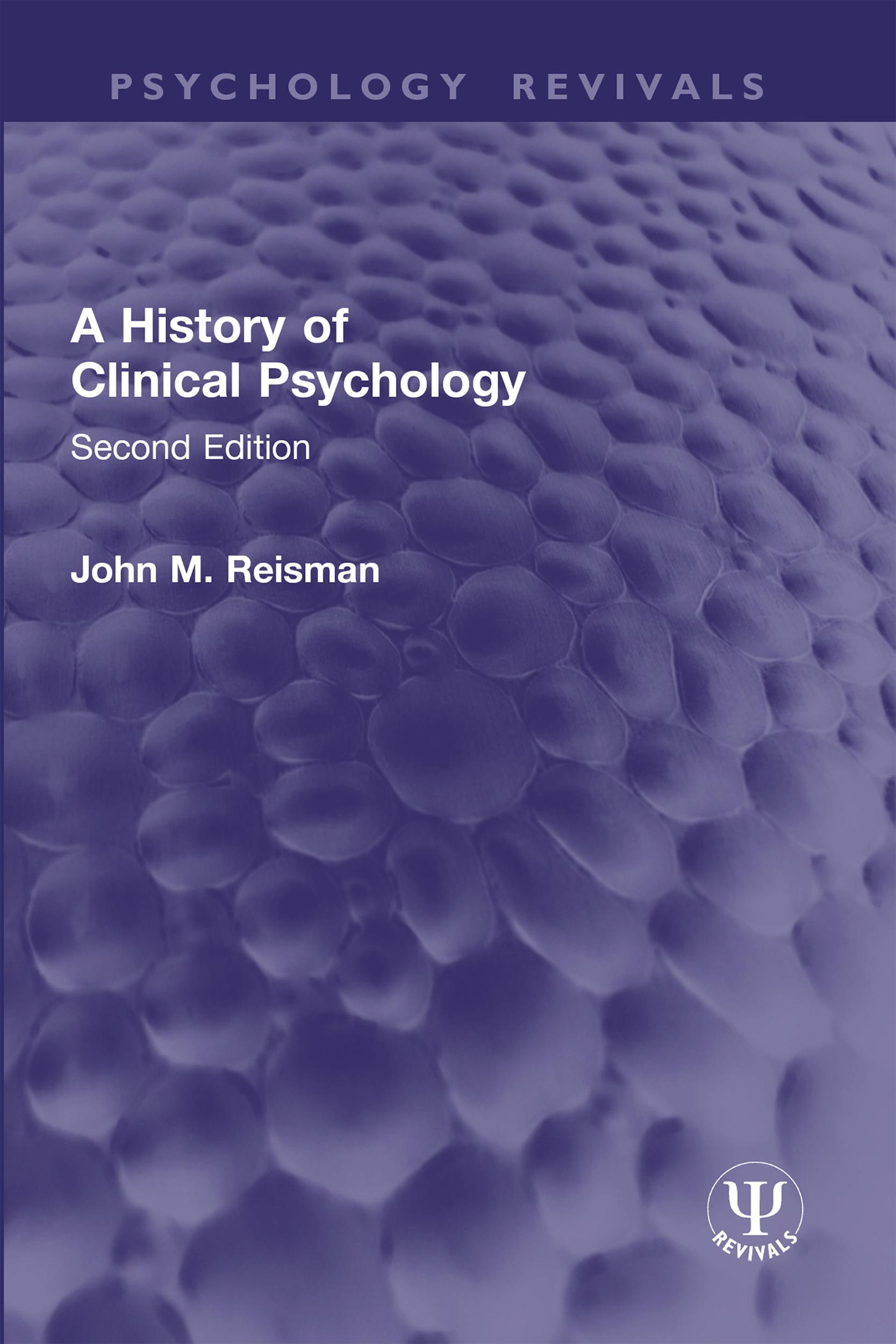 A History of Clinical Psychology