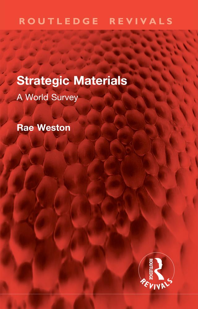 Strategic Materials by Rae Weston