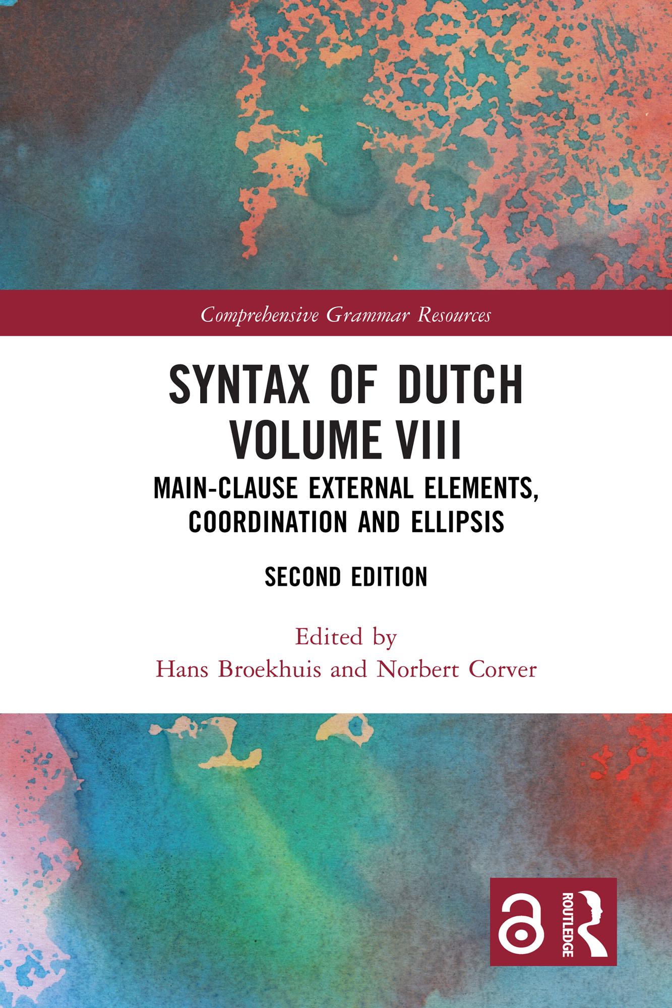 Syntax of Dutch Volume VIII