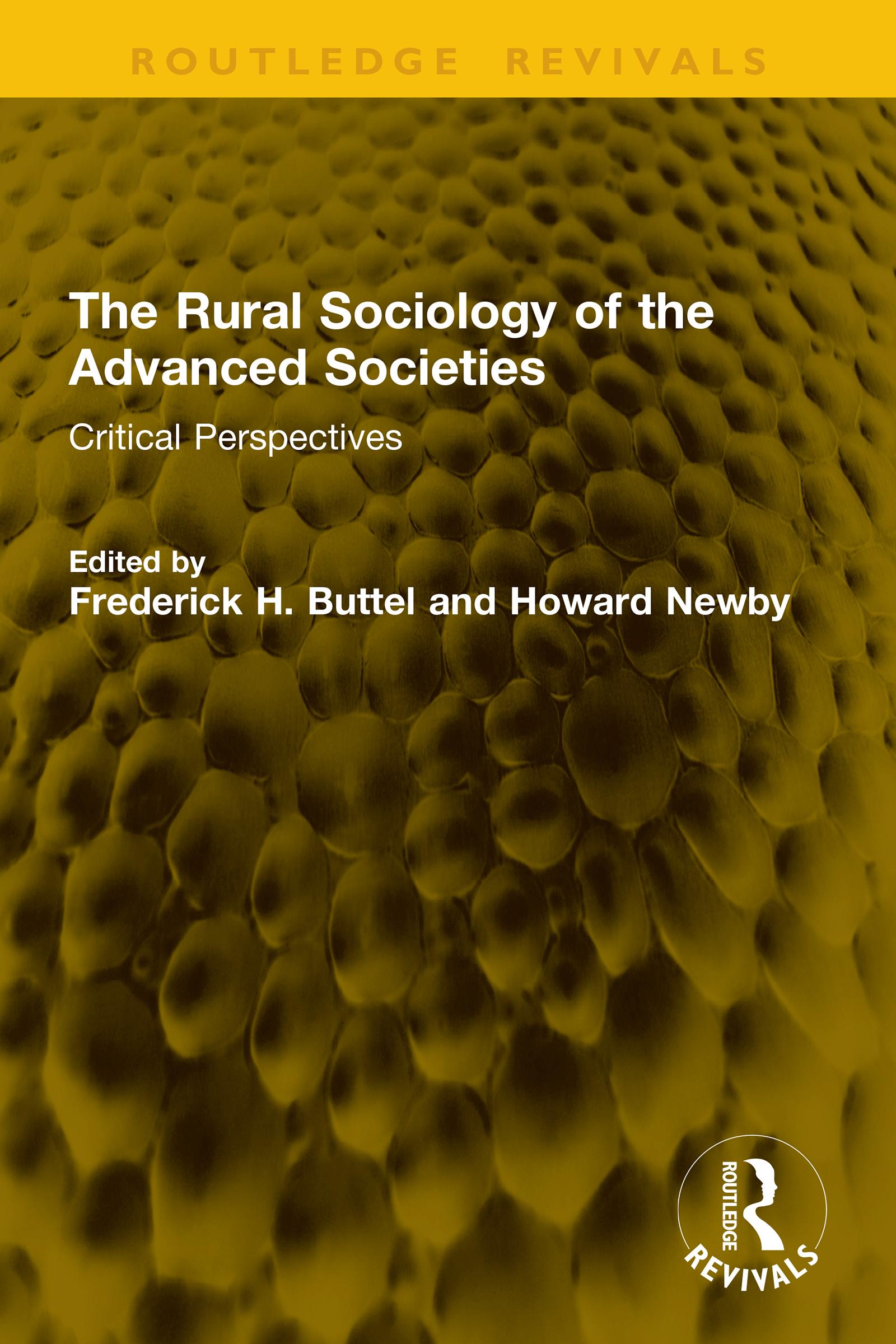 The Rural Sociology of the Advanced Societies