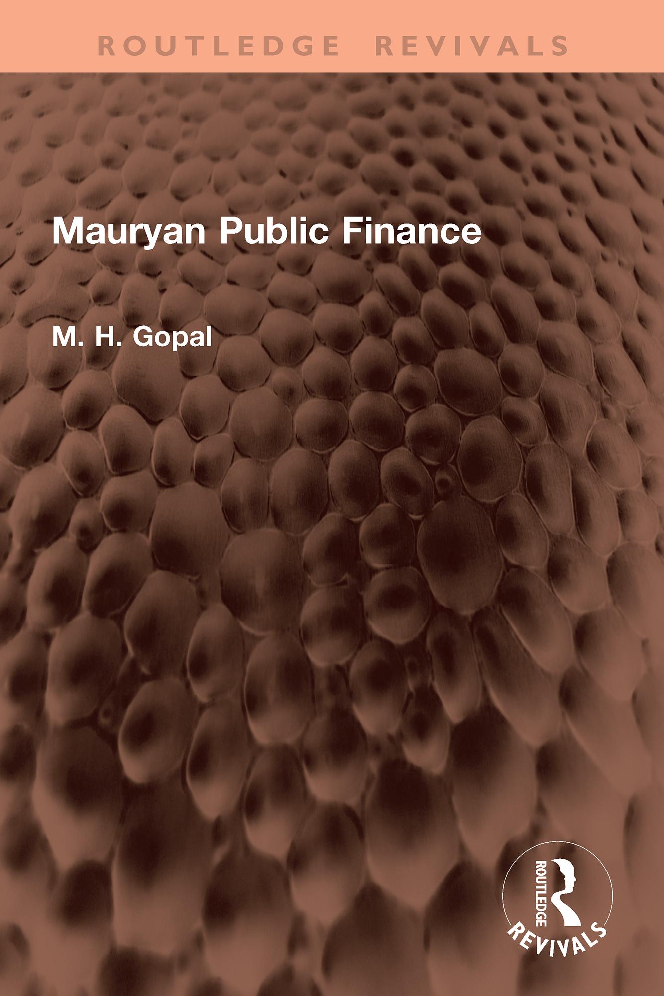 Mauryan Public Finance