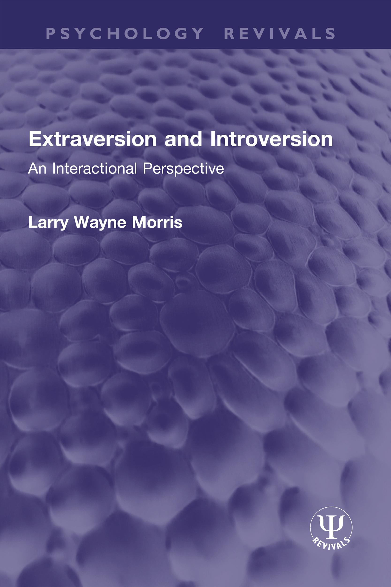 Extraversion and Introversion