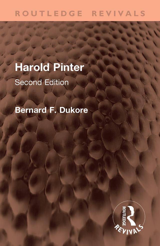 Harold Pinter by Bernard F. Dukore