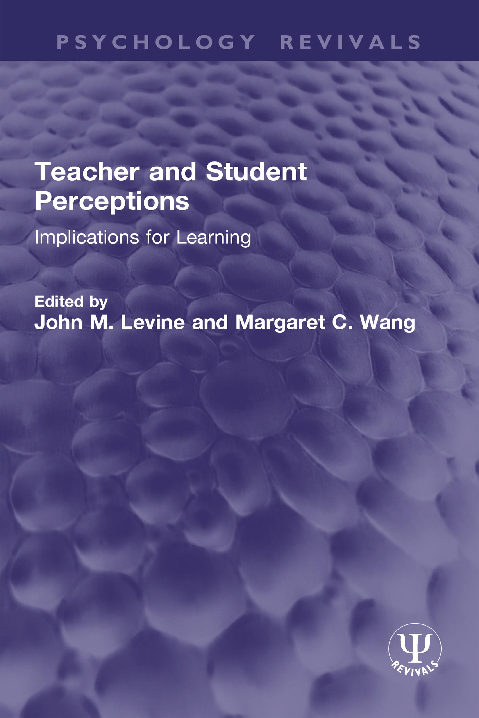 Teacher and Student Perceptions