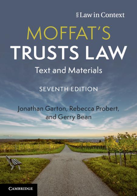 Moffat's Trusts Law by Gerry Bean, Jonathan Garton, Rebecca Probert