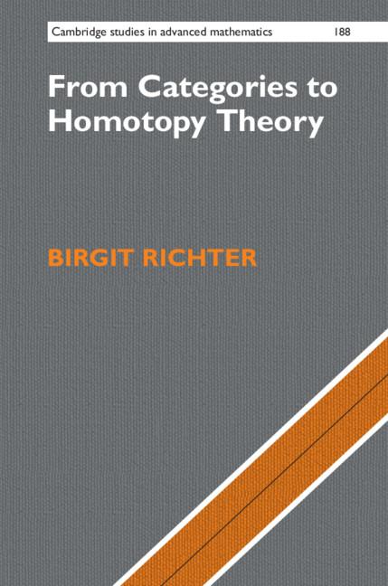 From Categories to Homotopy Theory by Birgit Richter