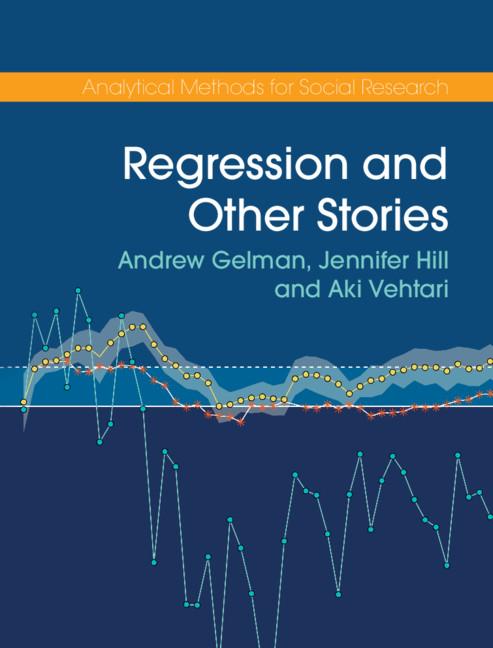 Regression and Other Stories by Aki Vehtari, Andrew Gelman, Jennifer Hill