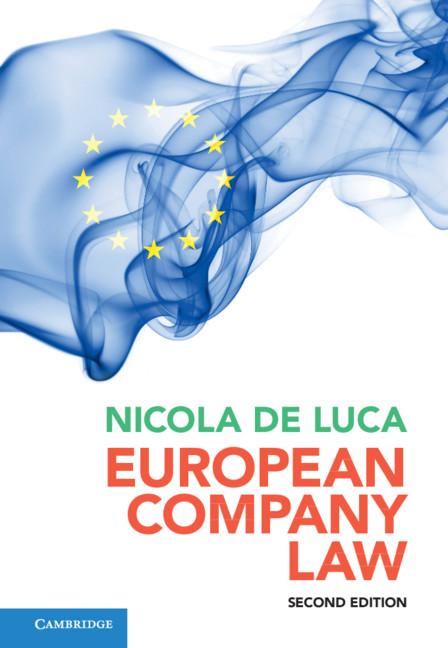 European Company Law by Nicola de Luca