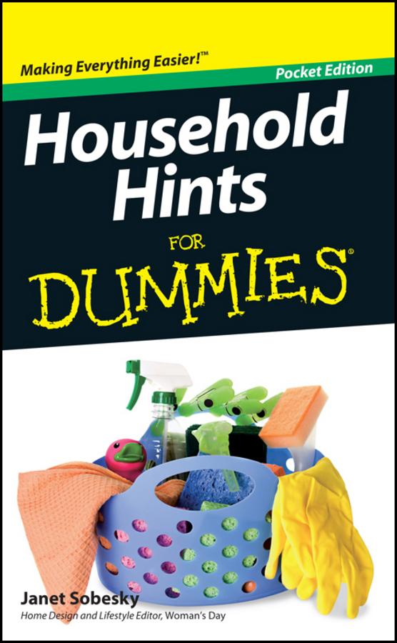 Household Hints For Dummies, Pocket Edition by Janet Sobesky