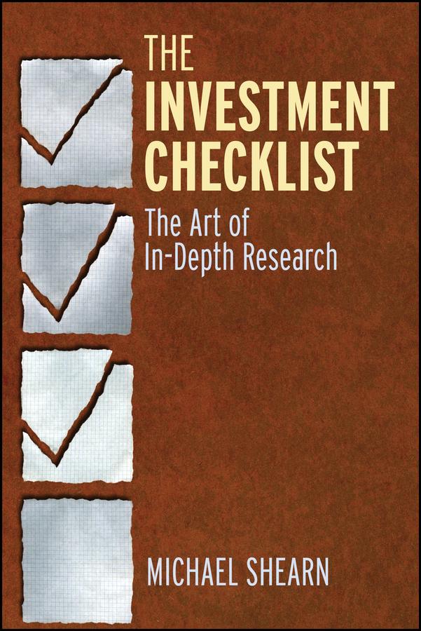 The Investment Checklist by Michael Shearn