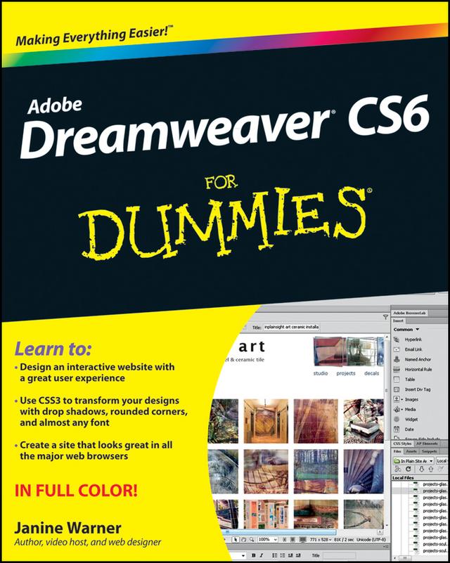 Dreamweaver CS6 For Dummies by Janine Warner