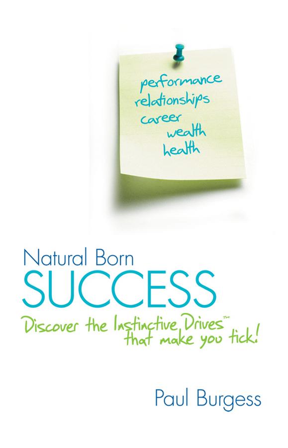 Natural Born Success by Paul Burgess