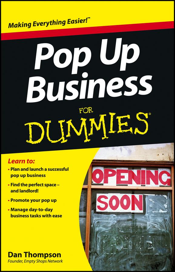 Pop-Up Business For Dummies by Dan Thompson