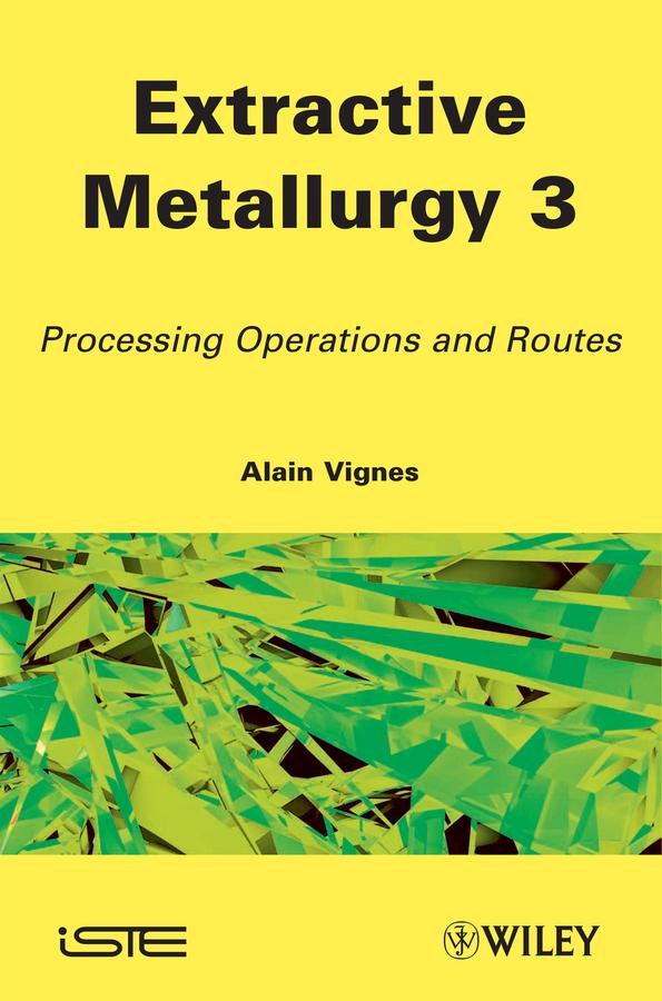 Extractive Metallurgy 3 by Alain Vignes