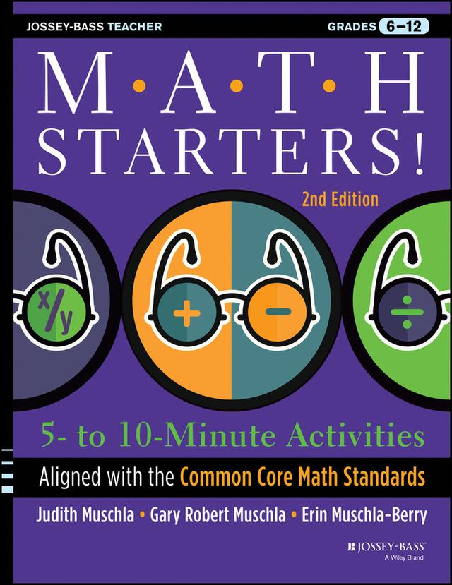 Math Starters by Erin Muschla, Gary R. Muschla, Judith A. Muschla
