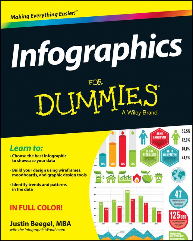 Infographics For Dummies by Justin Beegel, MBA, The Infographic World Team