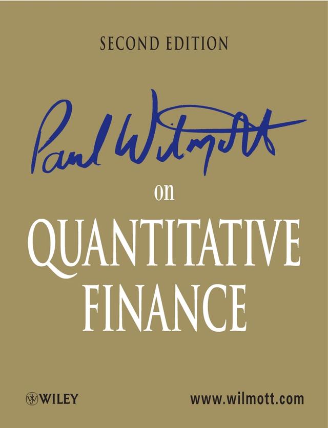 Paul Wilmott on Quantitative Finance by Paul Wilmott
