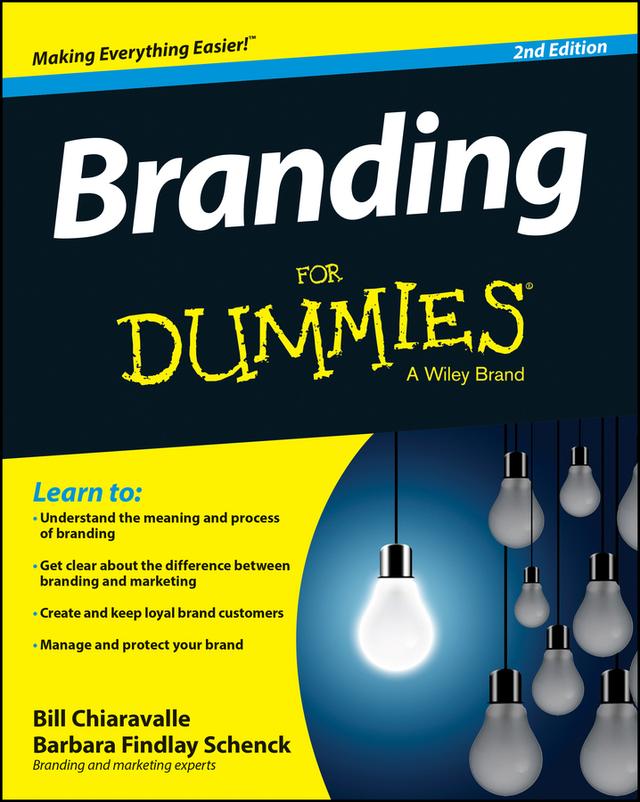Branding For Dummies by Barbara Findlay Schenck, Bill Chiaravalle