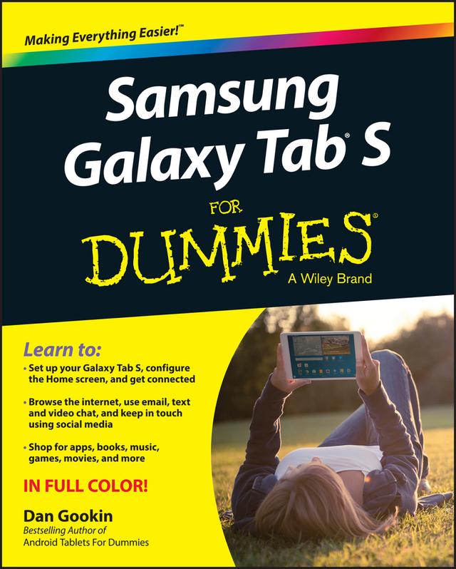 Samsung Galaxy Tab S For Dummies by Dan Gookin