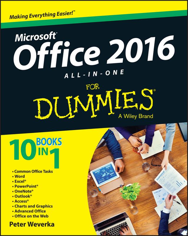 Office 2016 All-in-One For Dummies by Peter Weverka