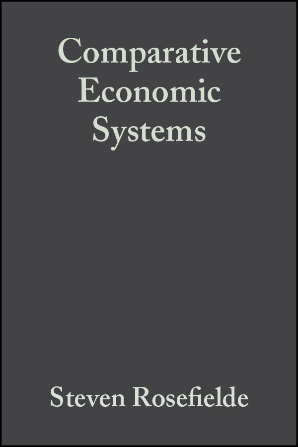 Comparative Economic Systems