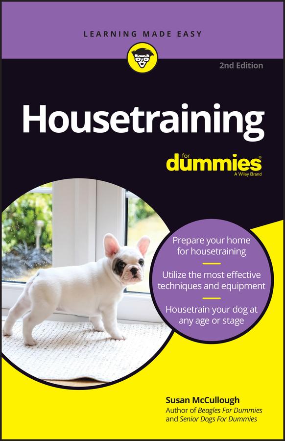 Housetraining For Dummies by Susan McCullough