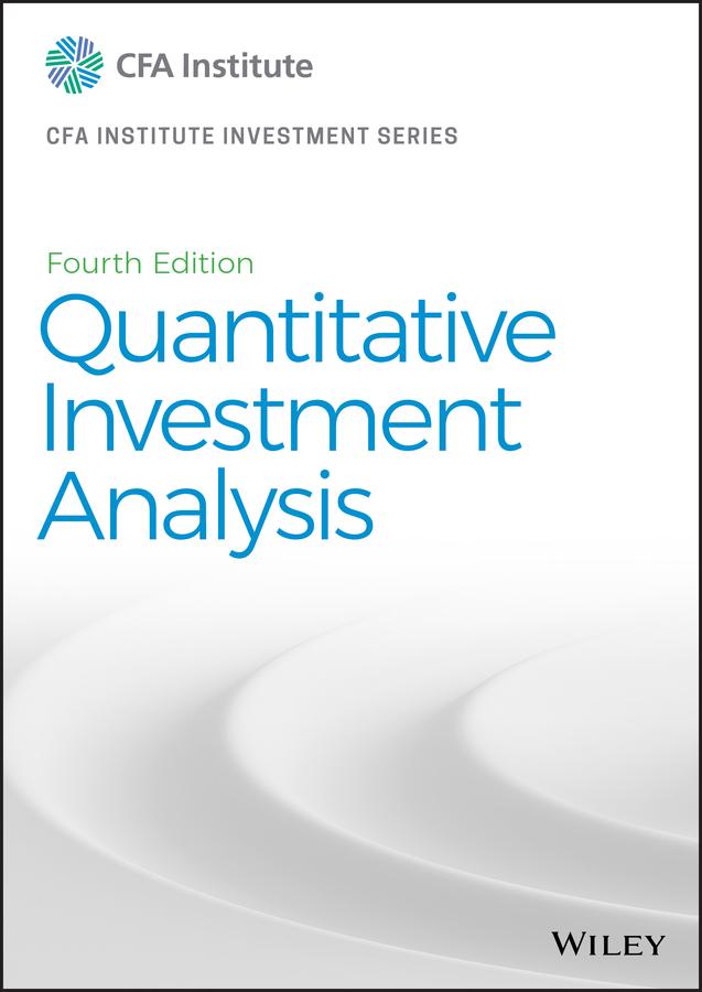 Quantitative Investment Analysis by CFA Institute