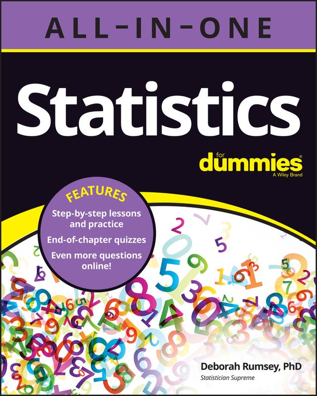 Statistics All-in-One For Dummies by Deborah J. Rumsey