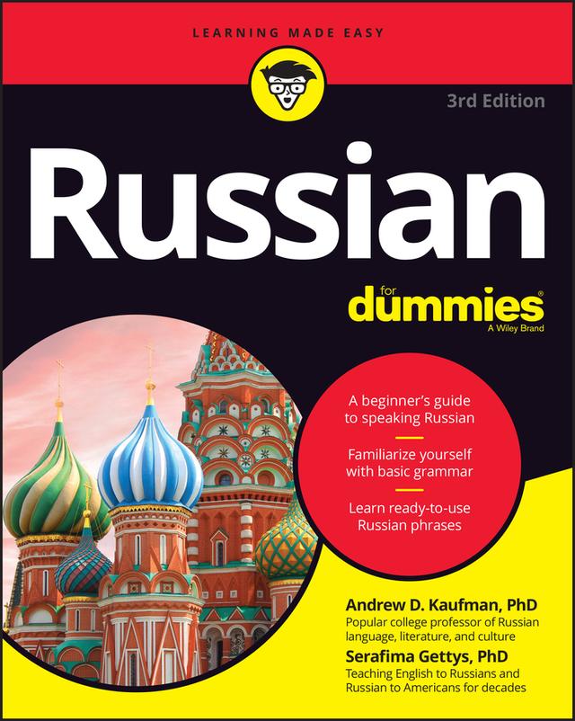 Russian For Dummies by Andrew D. Kaufman, Serafima Gettys